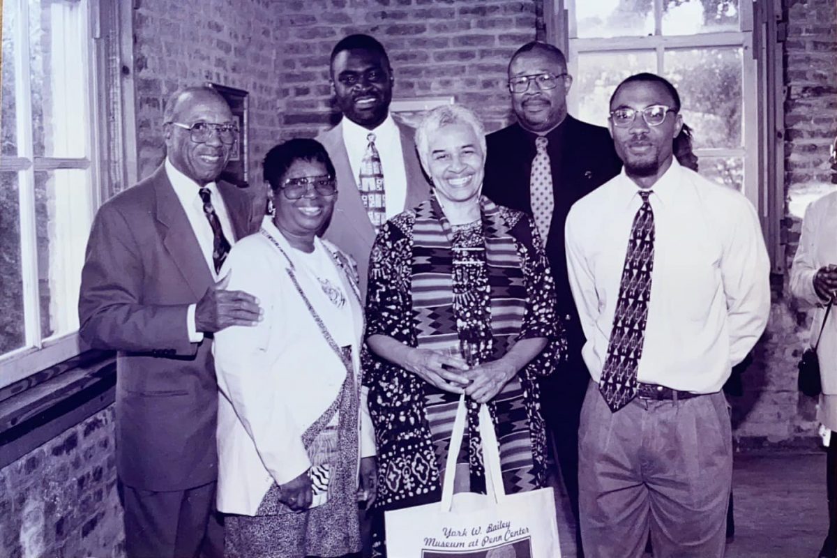 Dr. Glascoe with staff