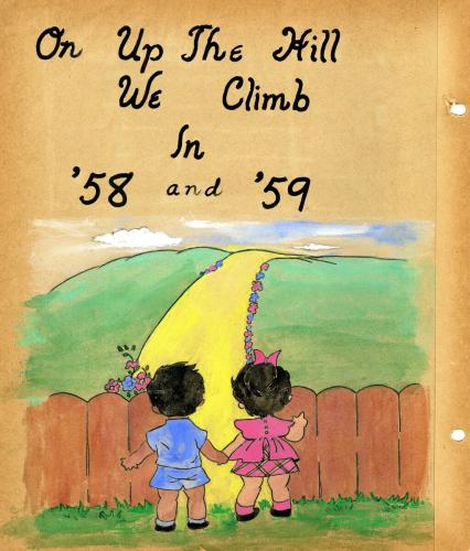 On Up the Hill We Climb scrapbook page