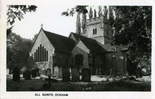 All Saints postcard