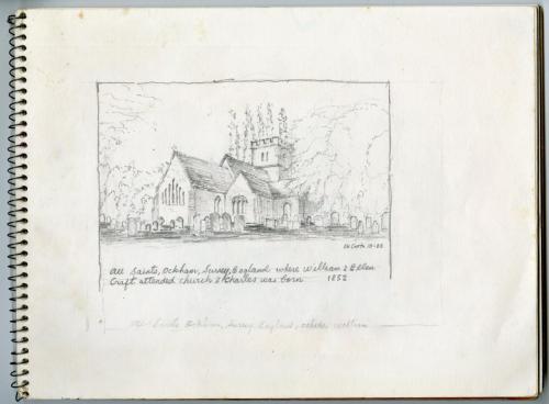 Sketch of All Saints Church