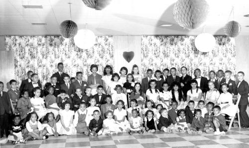 Photograph of annual Jack and Jill children's party, Undated