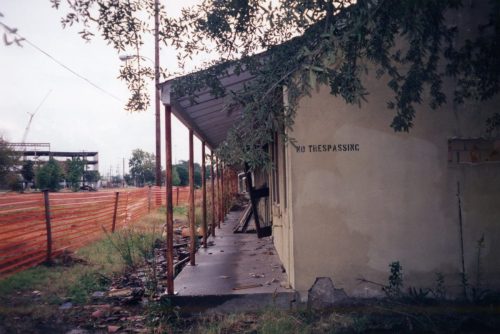 Side of an Ansonborough Homes building